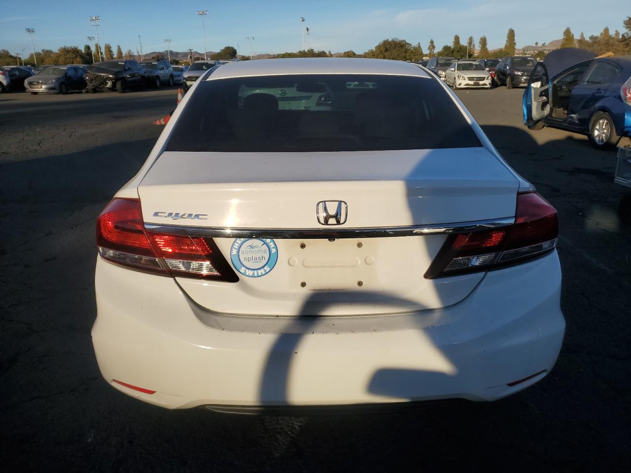 2HGFB2F57DH550706 2013 Honda Civic Lx