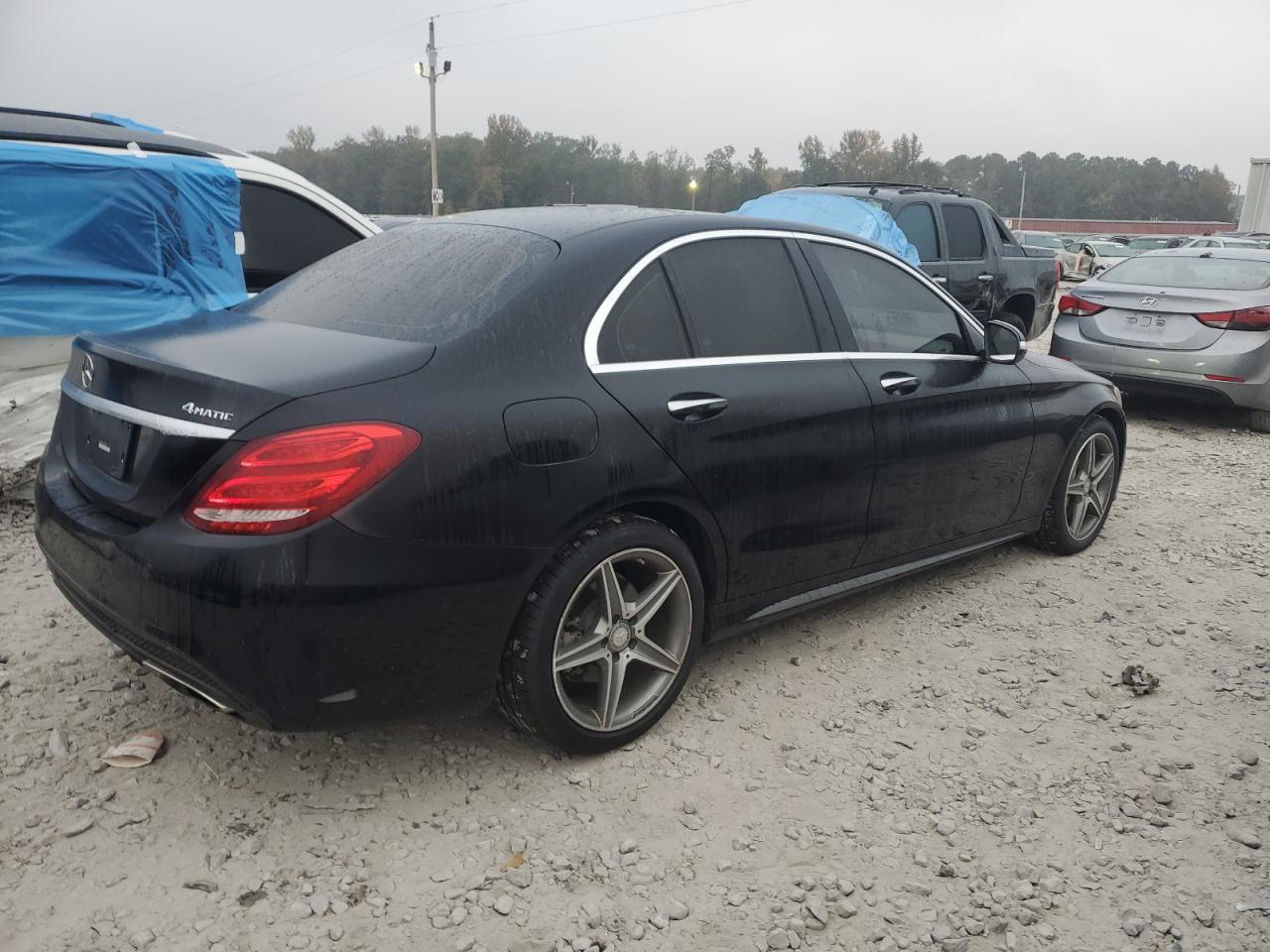 VIN 55SWF4KB6FU028537 2015 MERCEDES-BENZ C-CLASS no.3