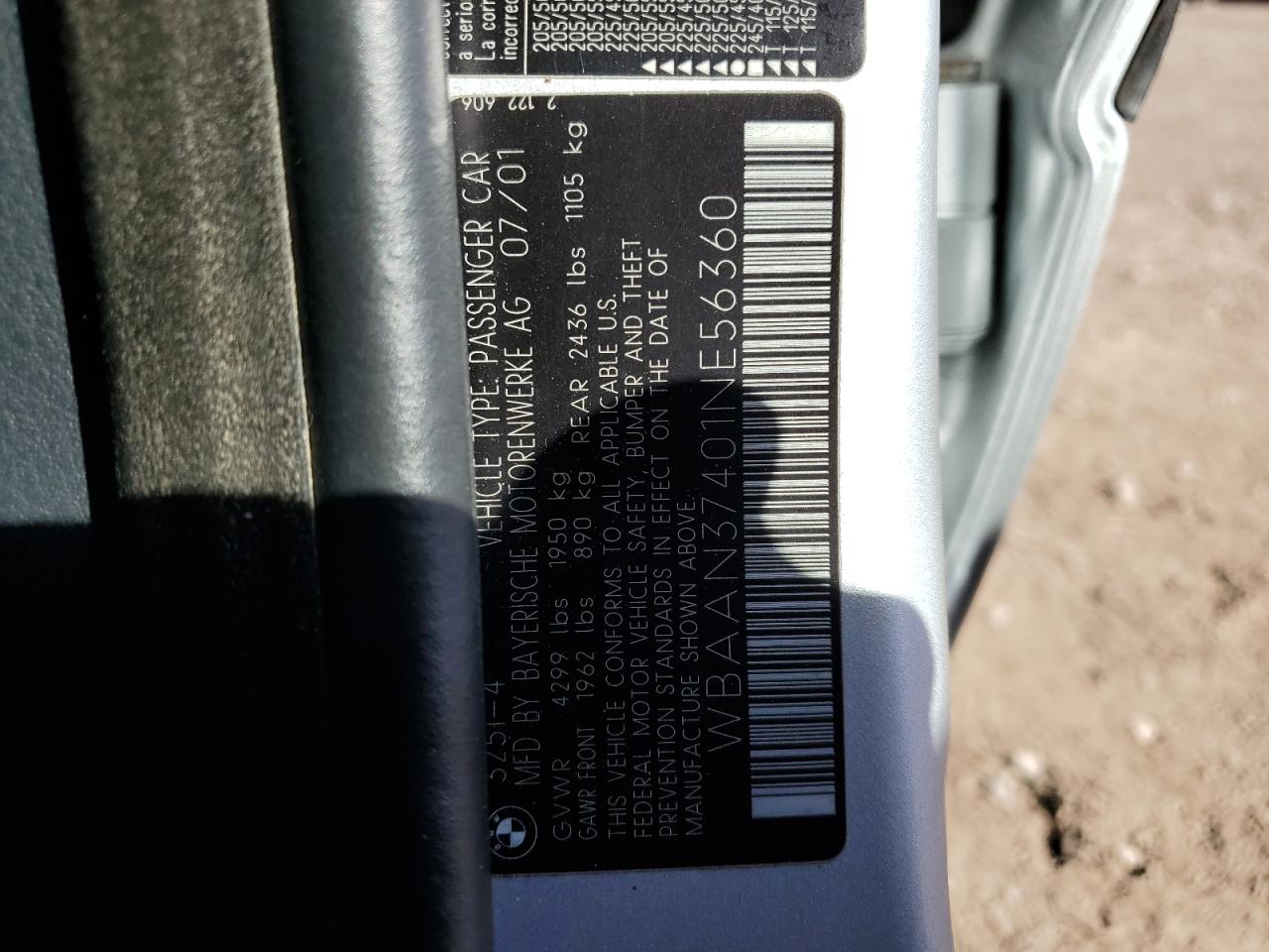 2001 BMW 3er - Image 12