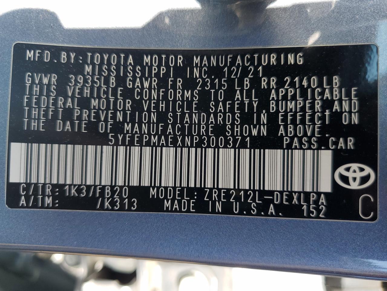 2022 Toyota Corolla - Image 13