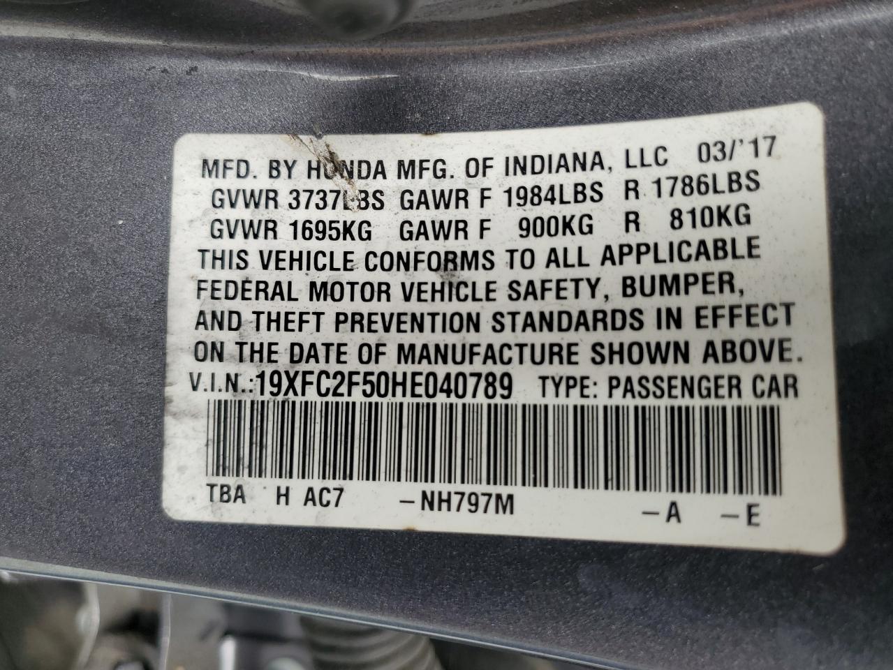 2017 Honda Civic - Image 13