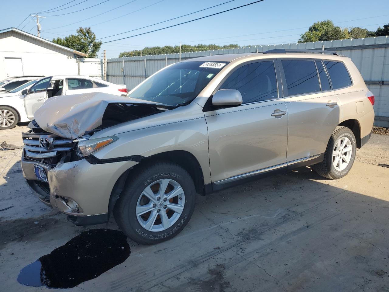 VIN 5TDZK3EH8DS108659 2013 TOYOTA HIGHLANDER no.1