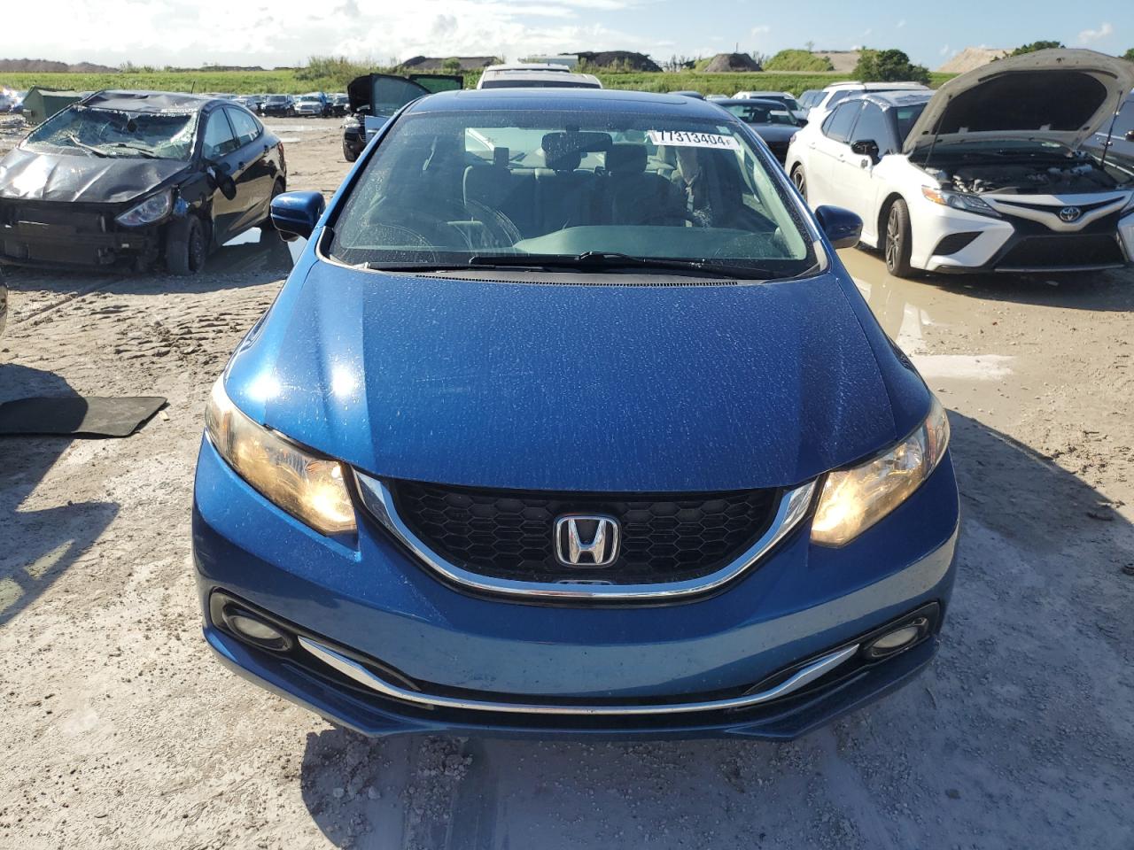 2014 Honda Civic Exl VIN: 19XFB2F93EE036513 Lot: 77313404