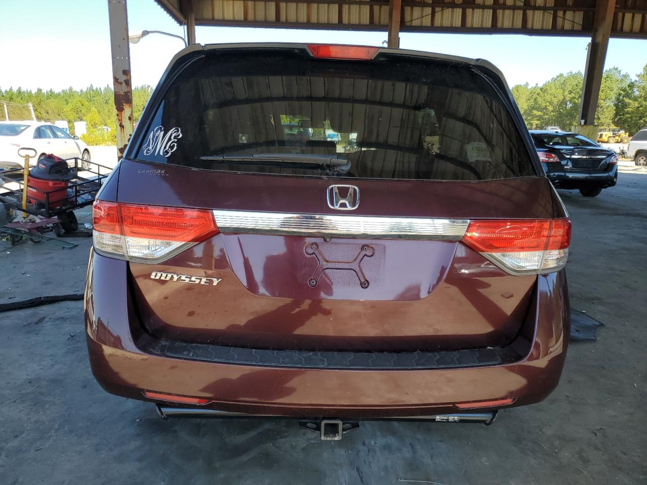 5FNRL5H60EB109636 2014 Honda Odyssey Exl