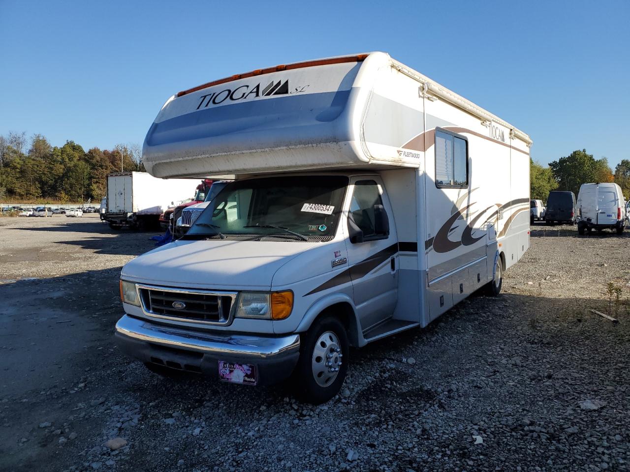 2006 Ford Econoline E450 Super Duty Cutaway Van VIN: 1FDXE45S06DA60407 Lot: 74300534