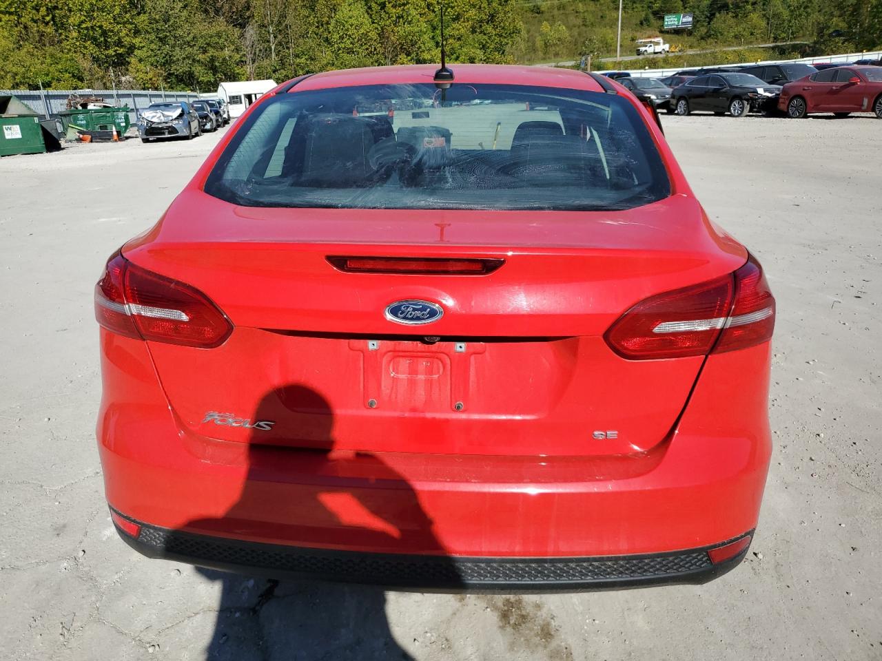 2017 Ford Focus Se VIN: 1FADP3F22HL306866 Lot: 75211724