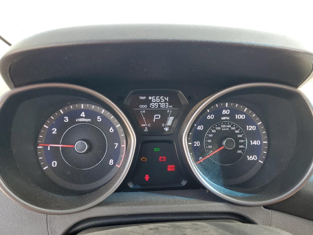 2013 Hyundai Elantra Gls VIN: 5NPDH4AE7DH188536 Lot: 77040414