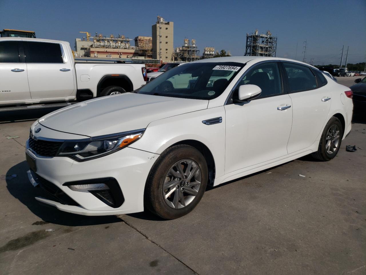 2019 Kia Optima Lx VIN: 5XXGT4L35KG308592 Lot: 75927694