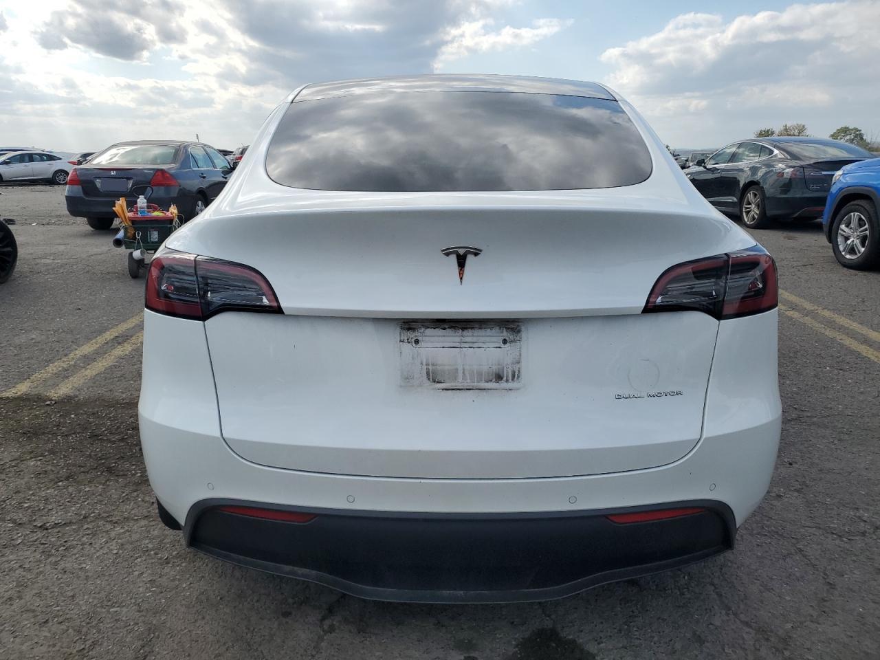 2022 Tesla Model Y VIN: 7SAYGDEE1NF319221 Lot: 73696574