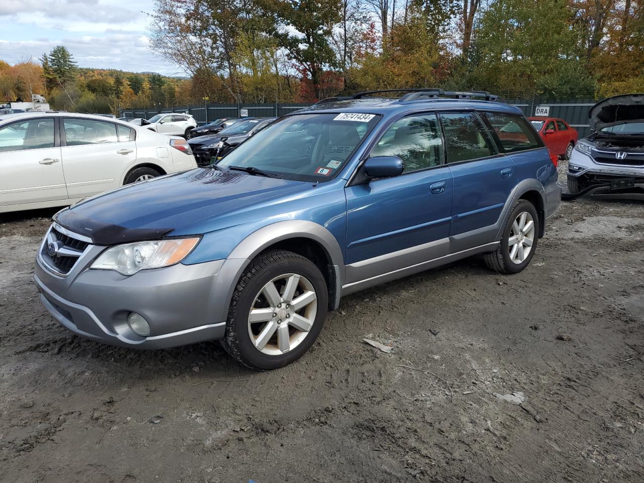 2008 Subaru Outback 2.5I Limited de vânzare în Candia, NH - Side