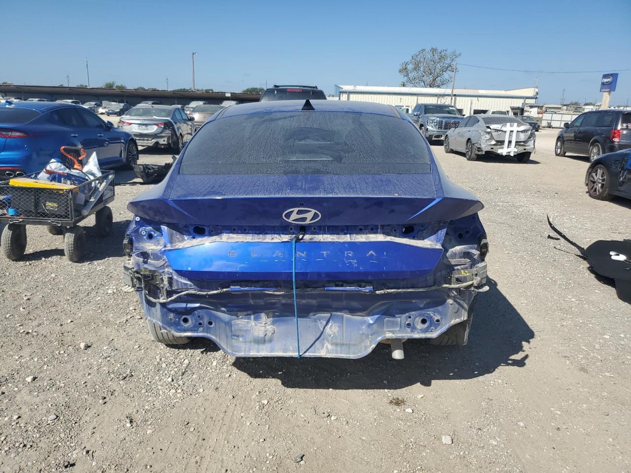 2024 Hyundai Elantra Sel VIN: KMHLM4DG2RU791553 Lot: 77407284