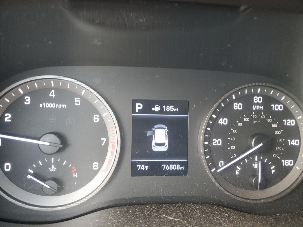 2019 Hyundai Tucson Se VIN: KM8J2CA48KU912061 Lot: 77635404