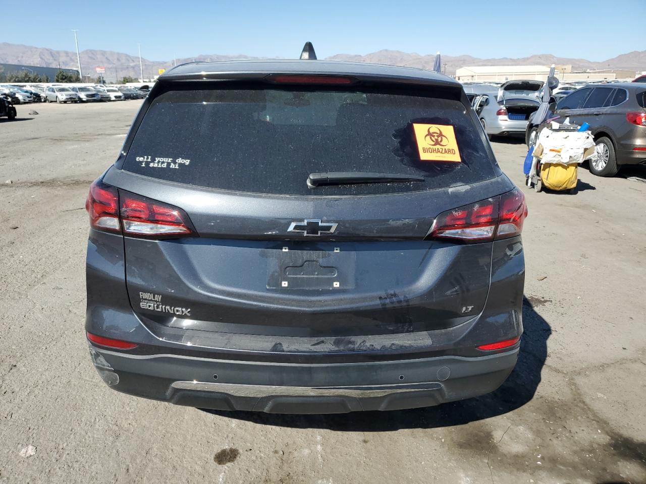 2023 Chevrolet Equinox Lt VIN: 3GNAXKEG7PS185742 Lot: 75967254