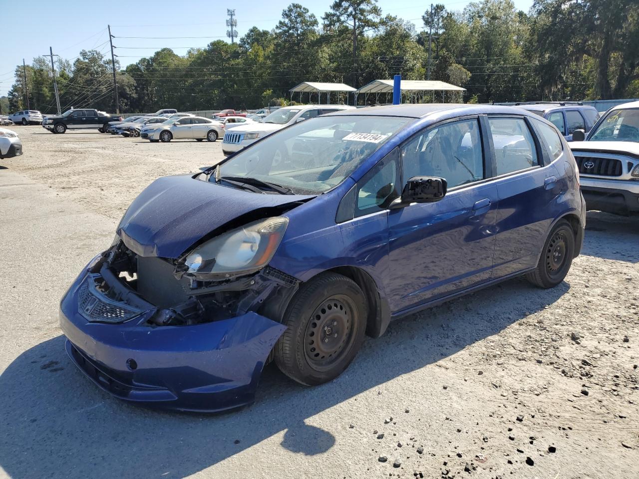 2013 Honda Fit VIN: JHMGE8H32DC066808 Lot: 77134194