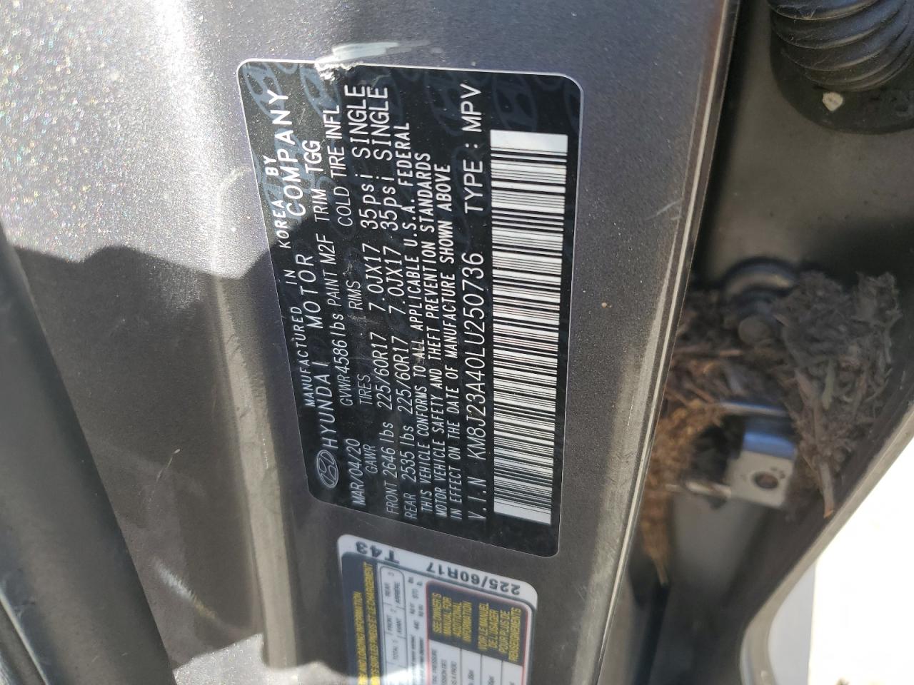 2020 Hyundai Tucson - Image 14