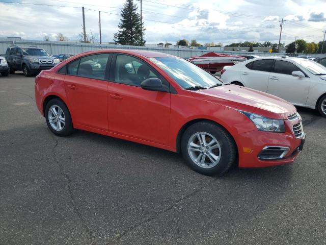 Sedans CHEVROLET CRUZE 2016 Czerwony