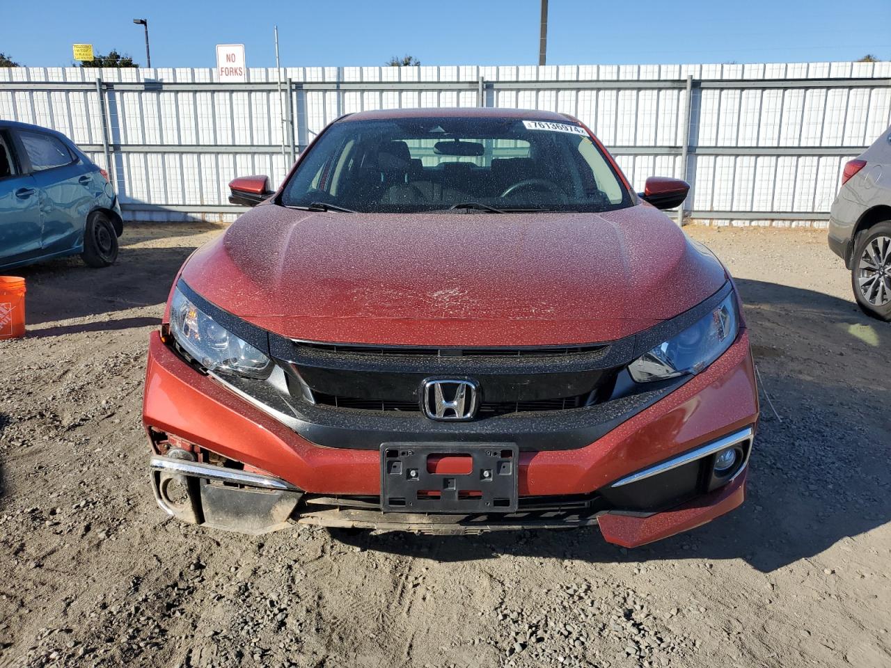 2019 Honda Civic Ex VIN: JHMFC1F39KX006641 Lot: 76136974