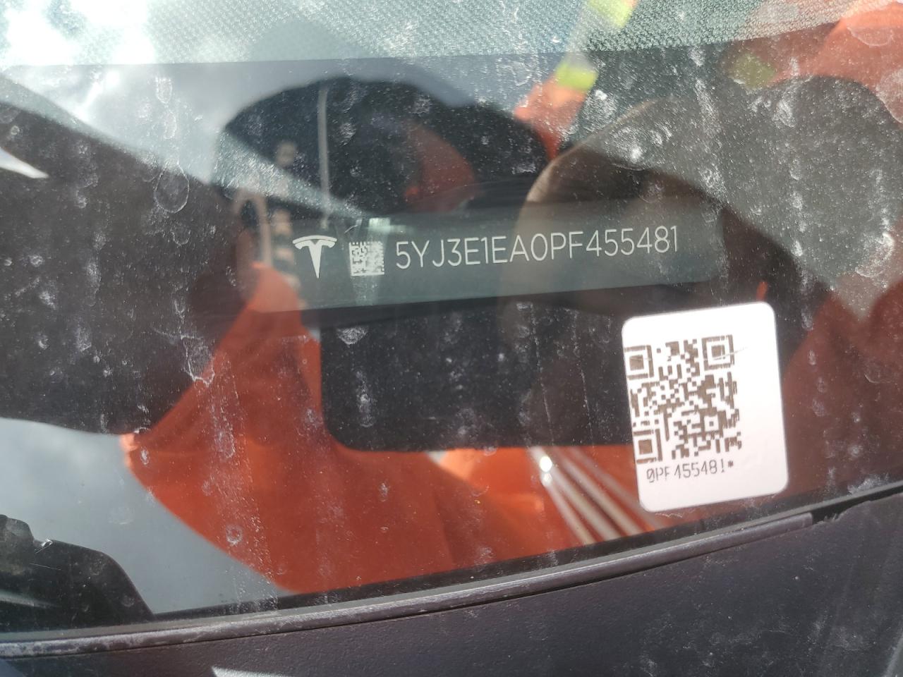 5YJ3E1EA0PF455481 2023 Tesla Model 3