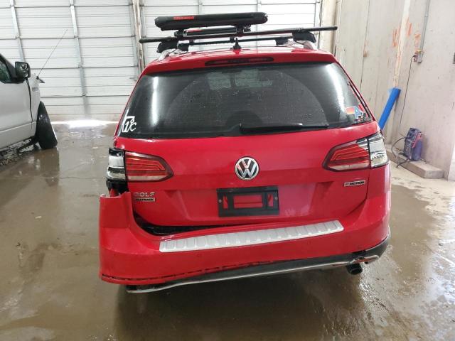  VOLKSWAGEN GOLF 2019 Червоний