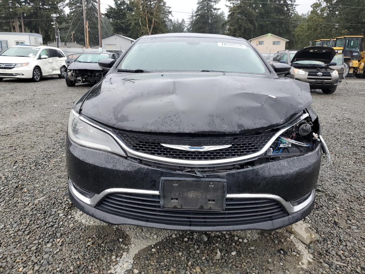 2015 Chrysler 200 Limited VIN: 1C3CCCABXFN502519 Lot: 74530514