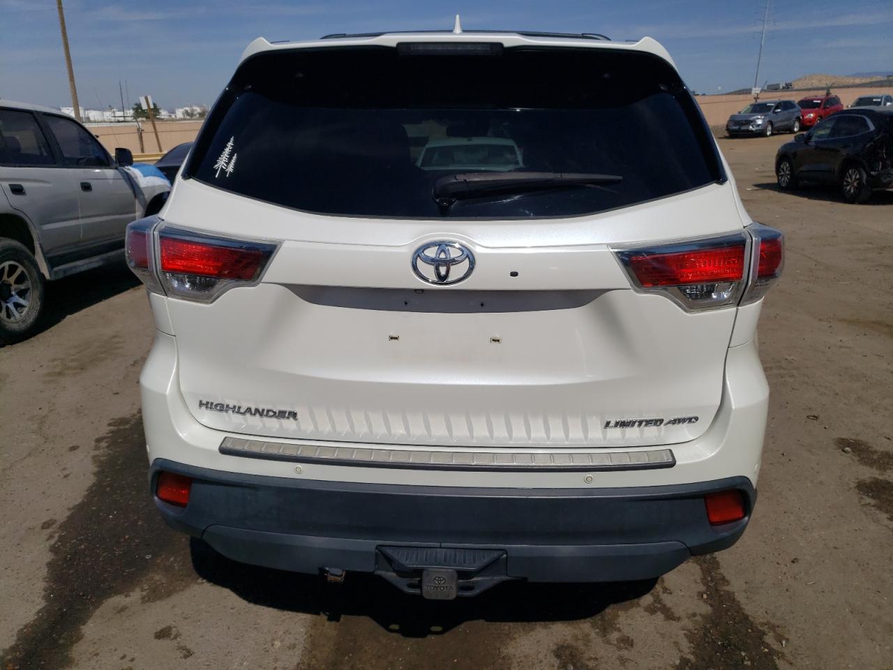 5TDDKRFH3FS141020 2015 Toyota Highlander Limited