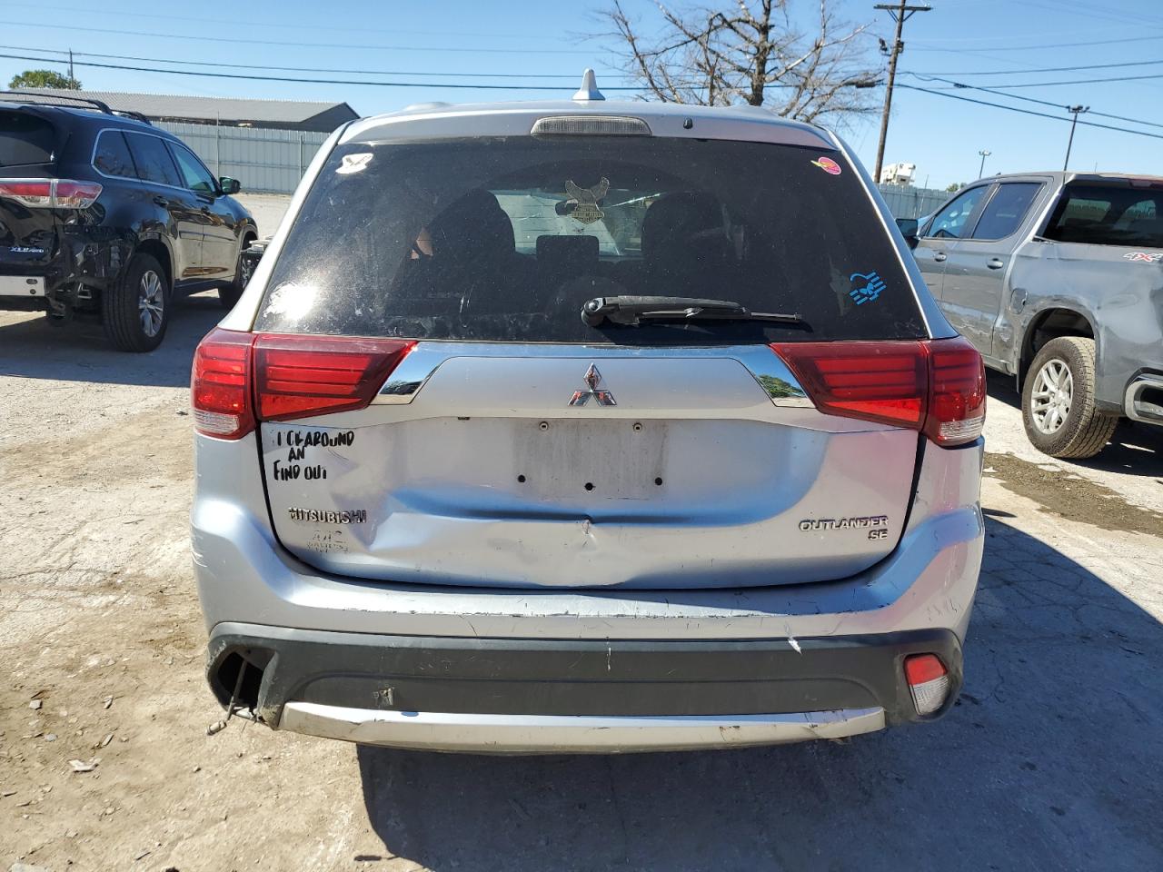 2017 Mitsubishi Outlander Se VIN: JA4AZ3A3XHZ015367 Lot: 73638134