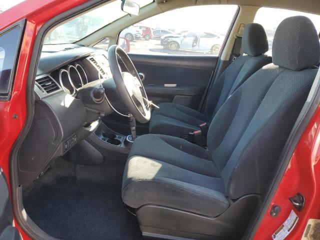  NISSAN VERSA 2012 Red