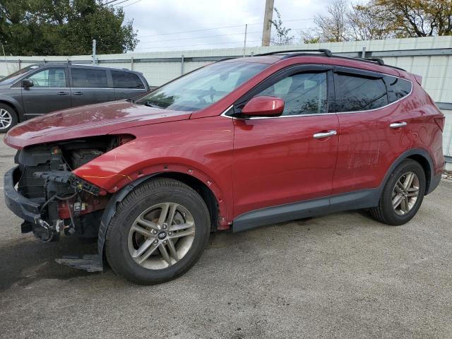  HYUNDAI SANTA FE 2017 Червоний