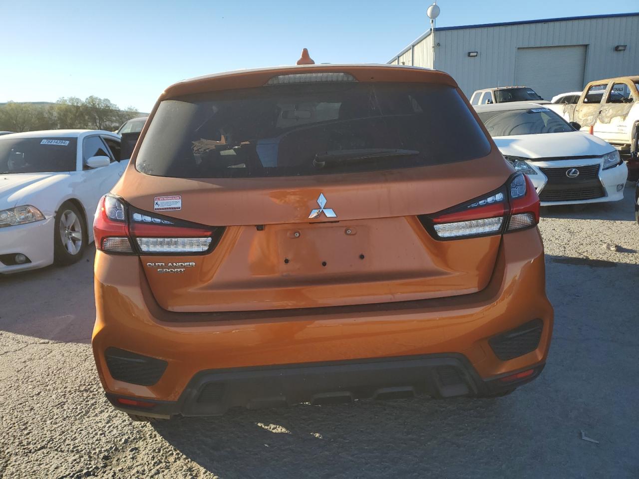 2020 Mitsubishi Outlander Sport Es VIN: JA4AP3AU7LU019932 Lot: 78186654