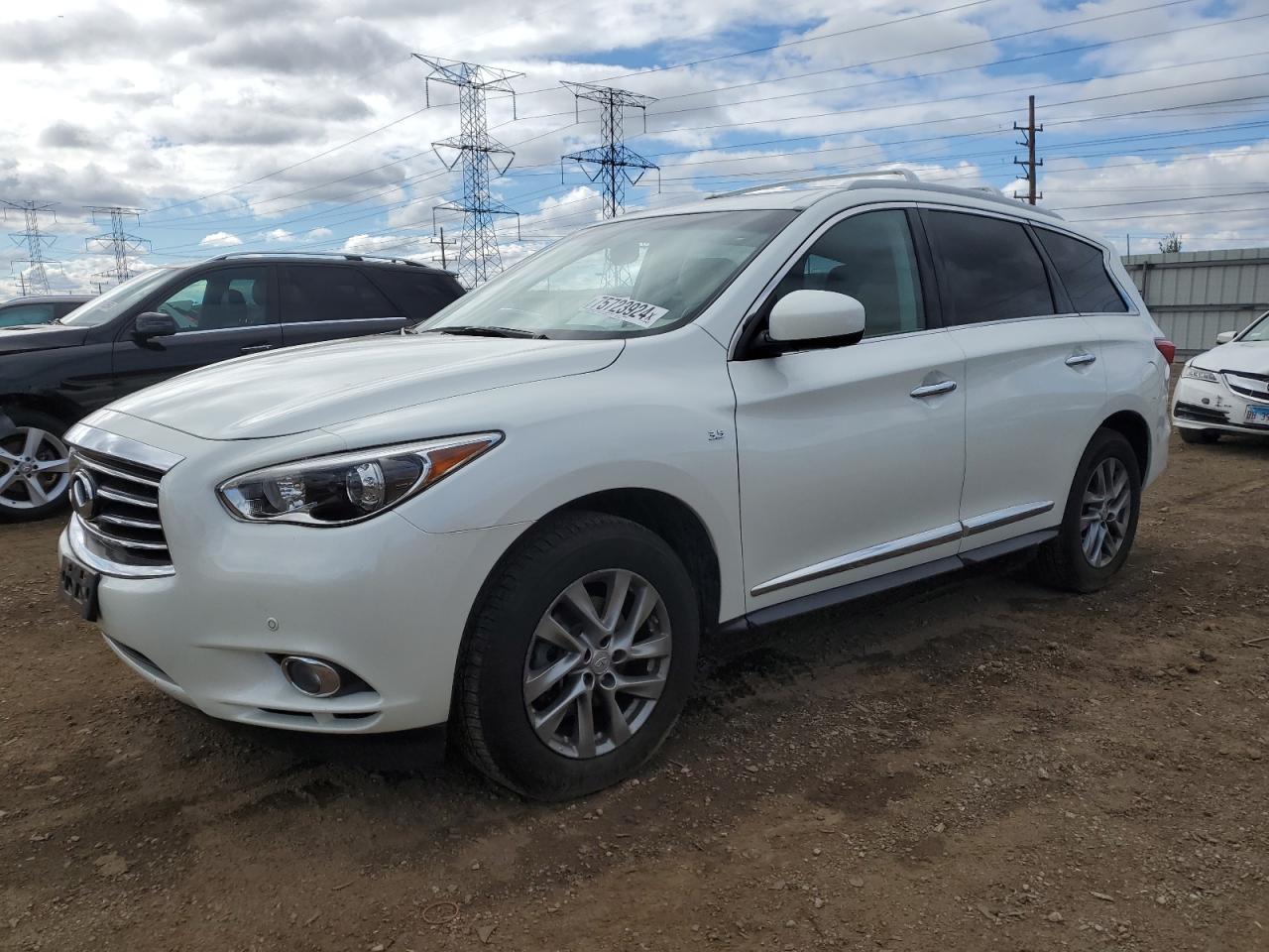 2015 Infiniti Qx60 VIN: 5N1AL0MM1FC536080 Lot: 75723924