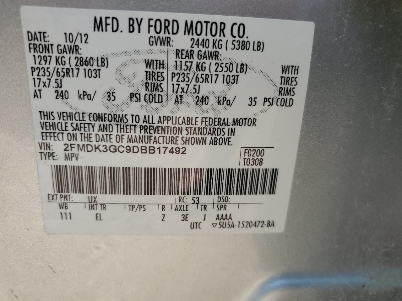 2013 Ford Edge - Image 13
