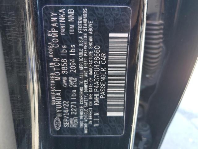 KMHLP4AG7PU428660 Hyundai Elantra LI 12