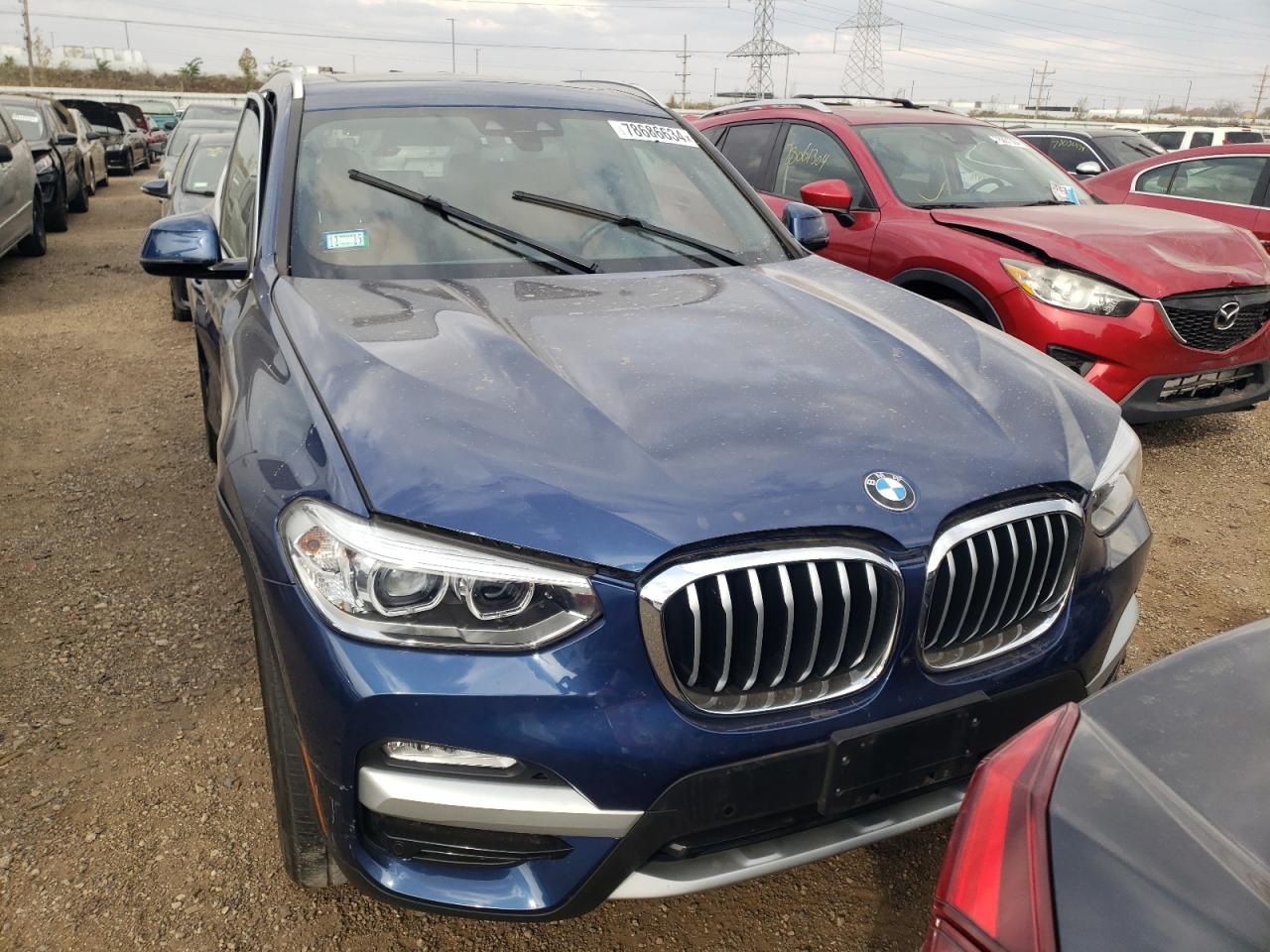 VIN 5UXTR9C50JLD63589 2018 BMW X3 no.5