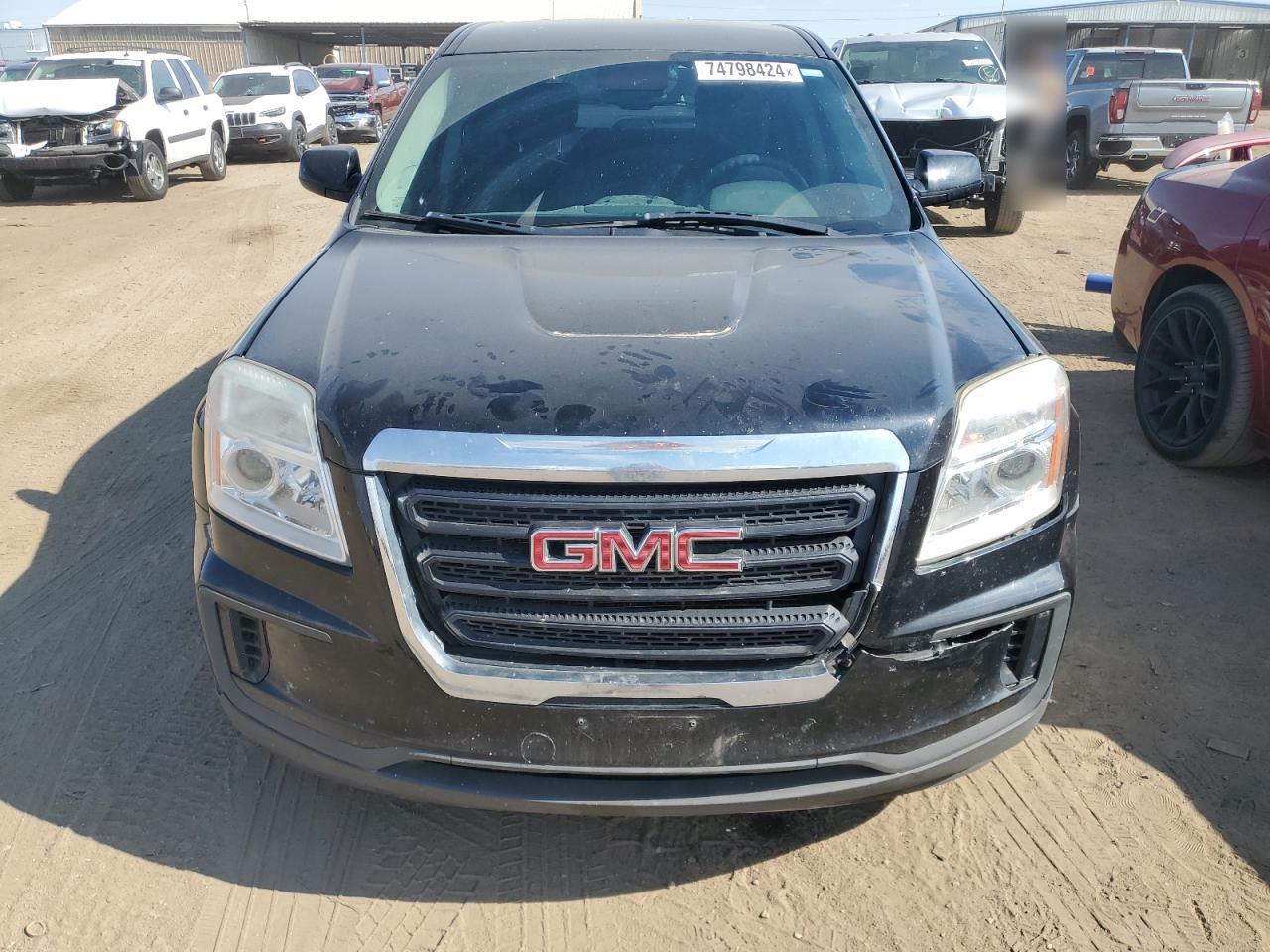 2017 GMC Terrain Sle VIN: 2GKALMEK7H6168626 Lot: 74798424