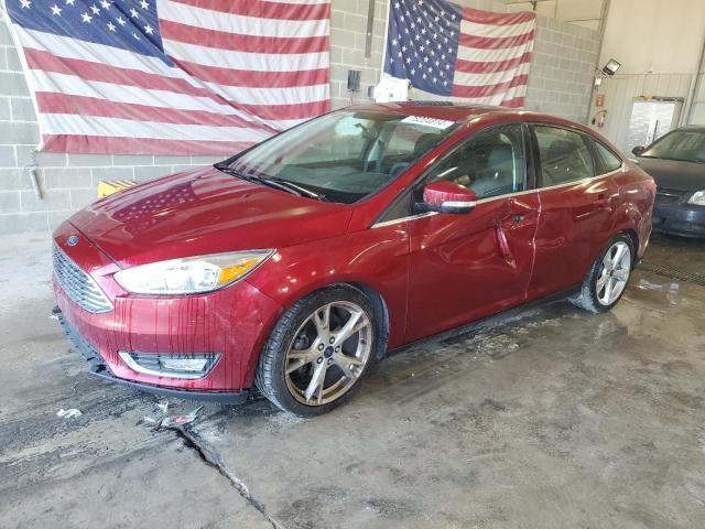 Sedans FORD FOCUS 2016 Red