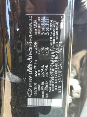 5NMJFCAE8NH057214 Hyundai Tucson SEL 12