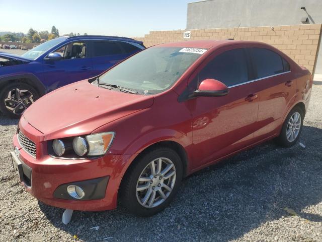  CHEVROLET SONIC 2015 Красный