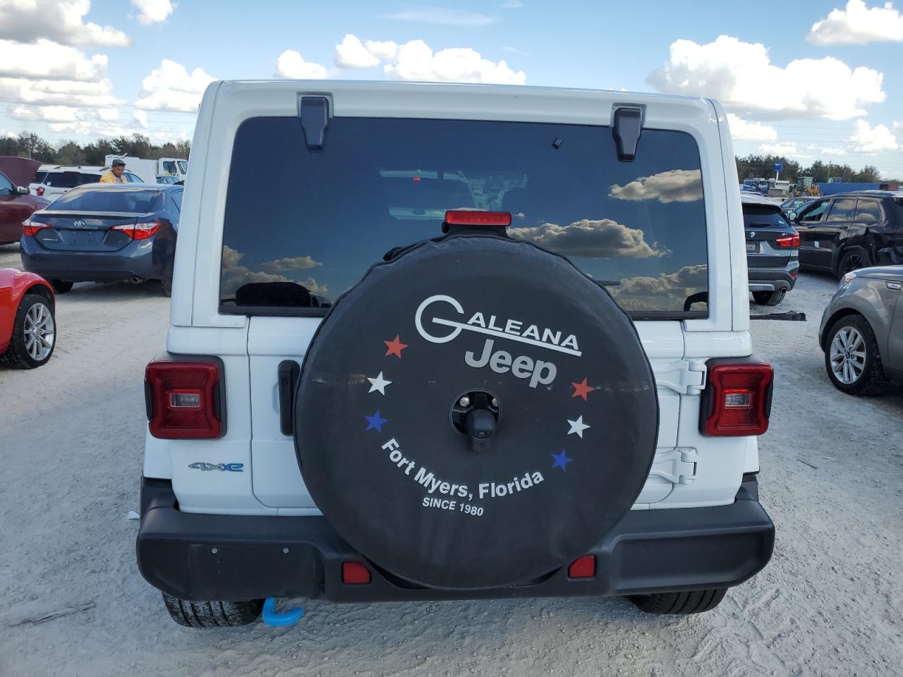 2022 Jeep Wrangler Unlimited Sahara 4Xe VIN: 1C4JJXP63NW274415 Lot: 77631624