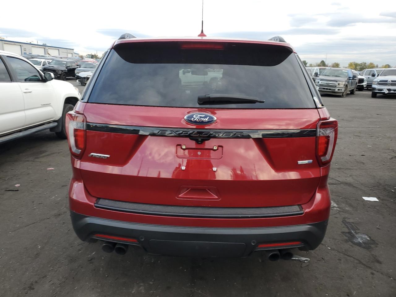 2018 Ford Explorer Sport VIN: 1FM5K8GT2JGA34430 Lot: 77692854