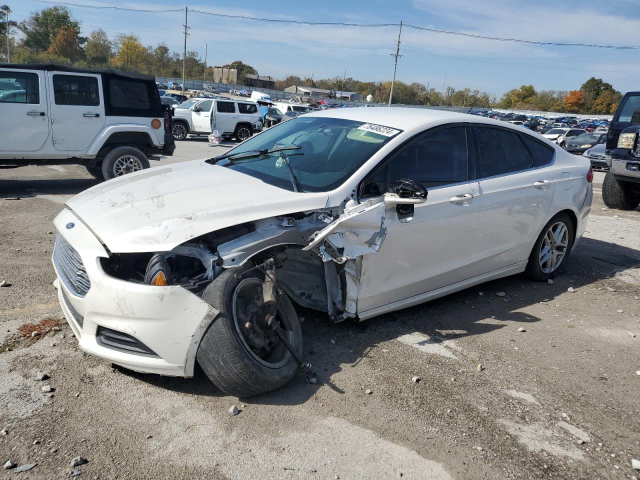 VIN 3FA6P0H76ER124715 2014 FORD FUSION no.1