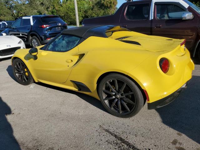  ALFA ROMEO 4C 2016 Желтый