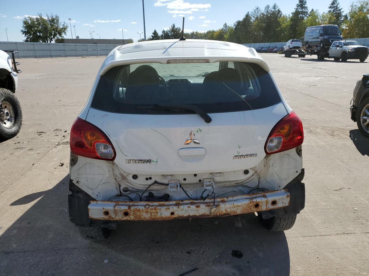 2015 Mitsubishi Mirage De VIN: ML32A3HJ6FH012834 Lot: 75932454