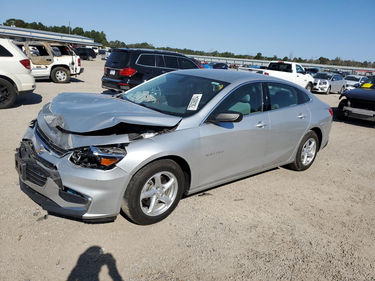 2018 Chevrolet Malibu Ls VIN: 1G1ZB5ST2JF116801 Lot: 75036054