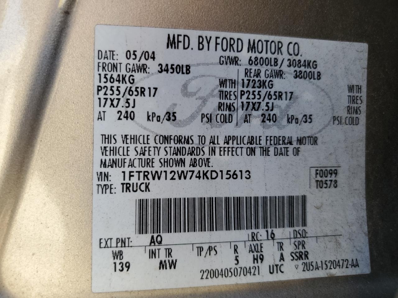 2004 Ford F-150 - Image 14