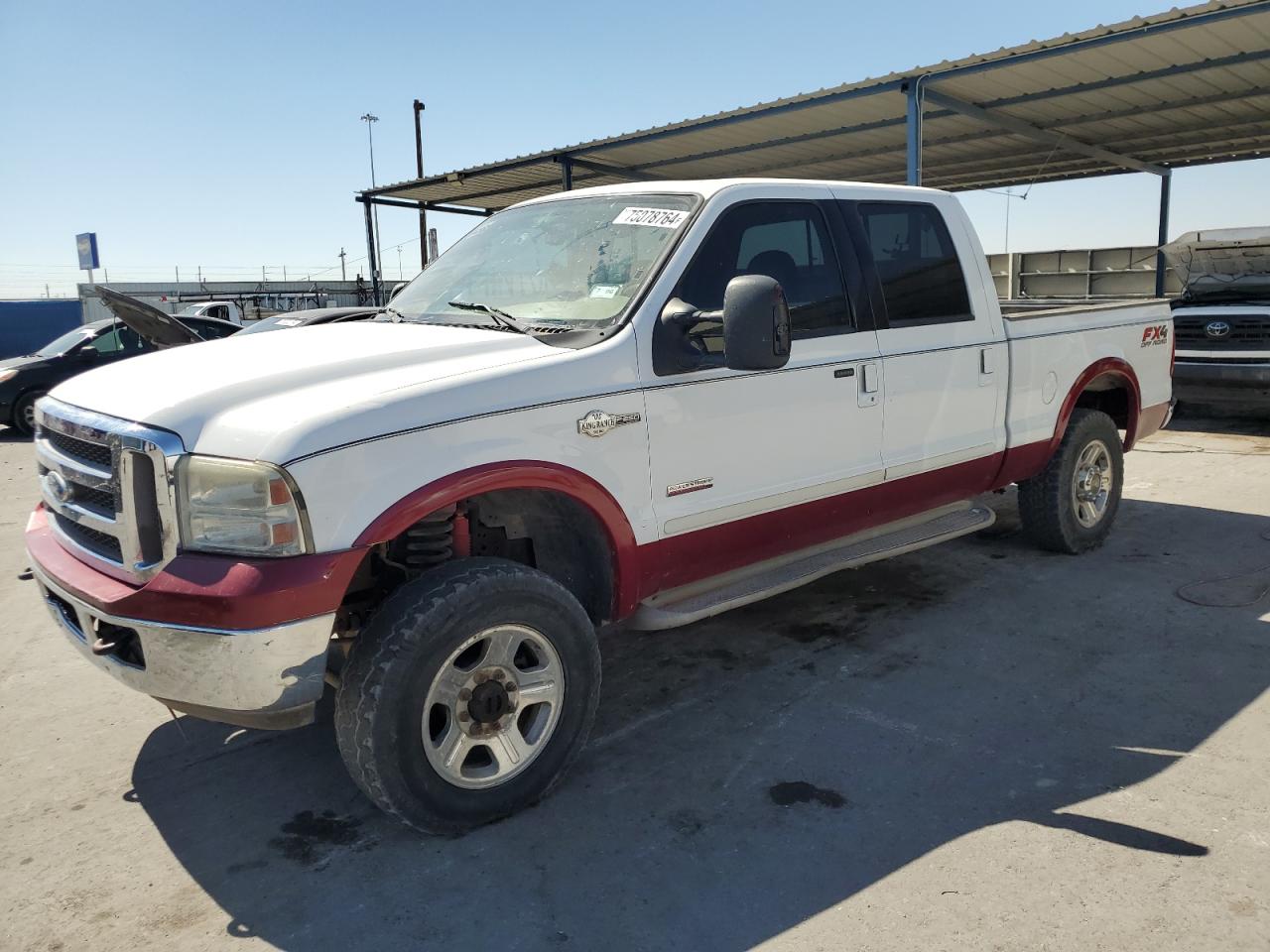 2005 Ford F250 Super Duty VIN: 1FTSW21PX5EC39631 Lot: 75078764