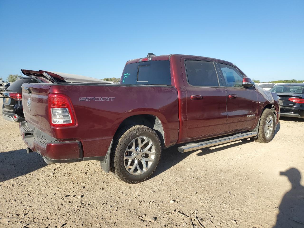 2022 Ram 1500 Big Horn/Lone Star VIN: 1C6RREFT8NN445924 Lot: 77034304