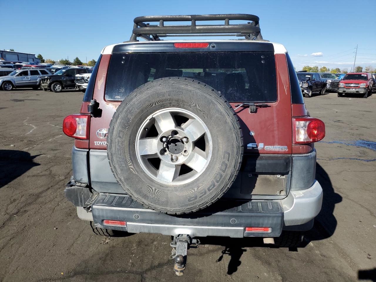 2008 Toyota Fj Cruiser VIN: JTEBU11F080105120 Lot: 77020444