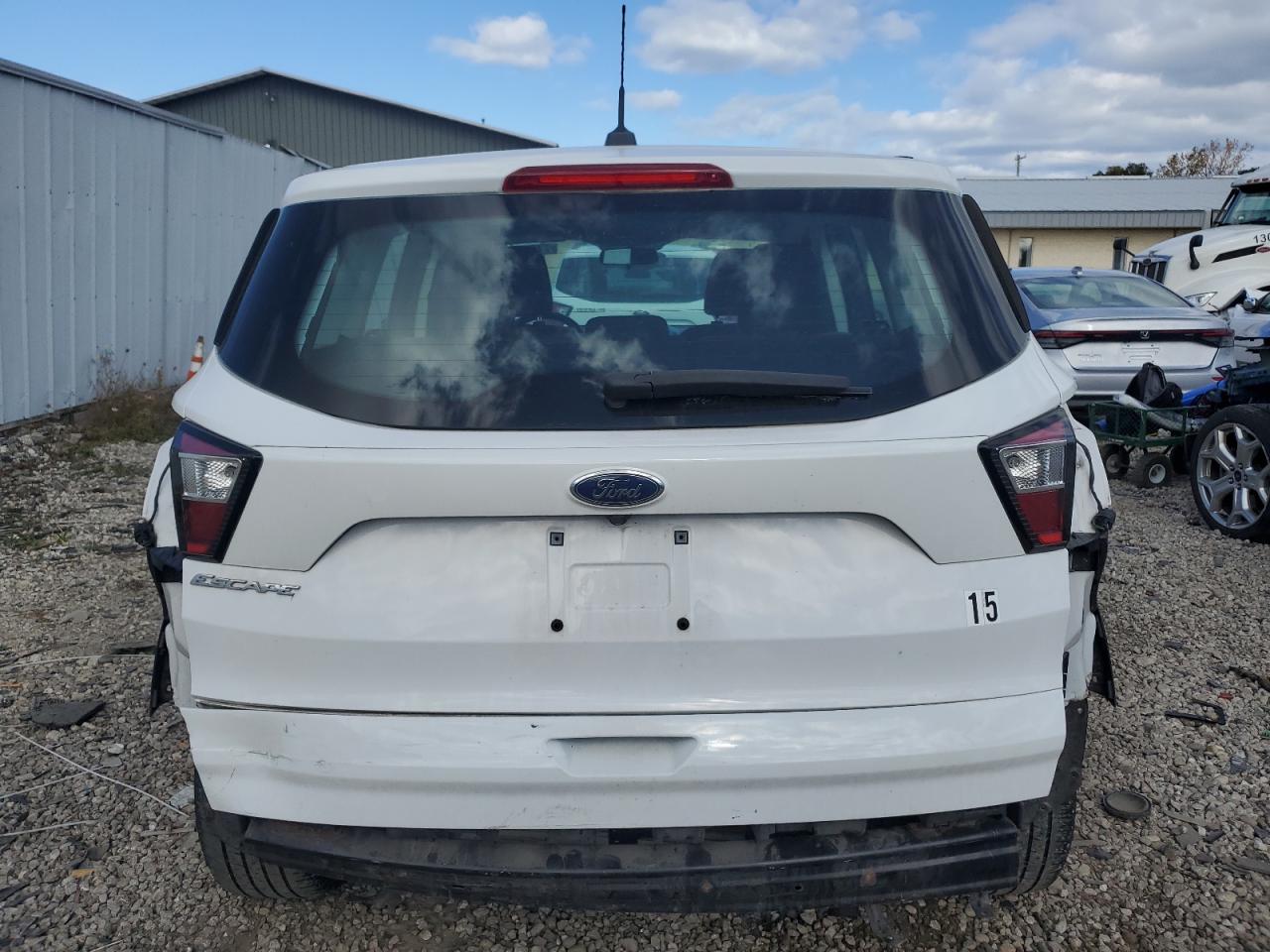 2017 Ford Escape S VIN: 1FMCU0F78HUE66572 Lot: 77212274