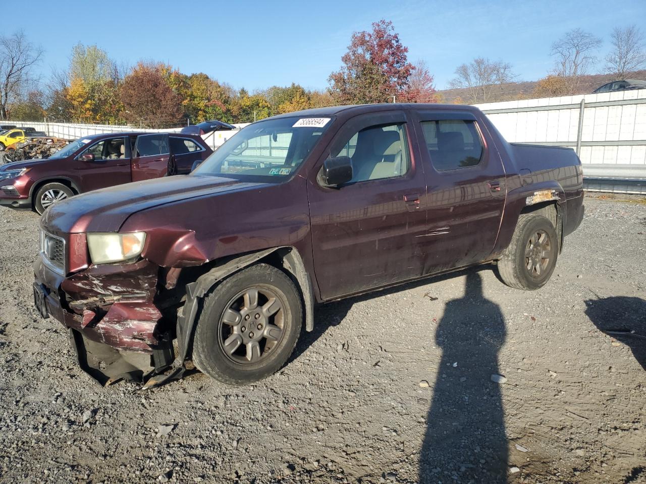 2008 Honda Ridgeline Rtx VIN: 2HJYK163X8H538406 Lot: 78368594