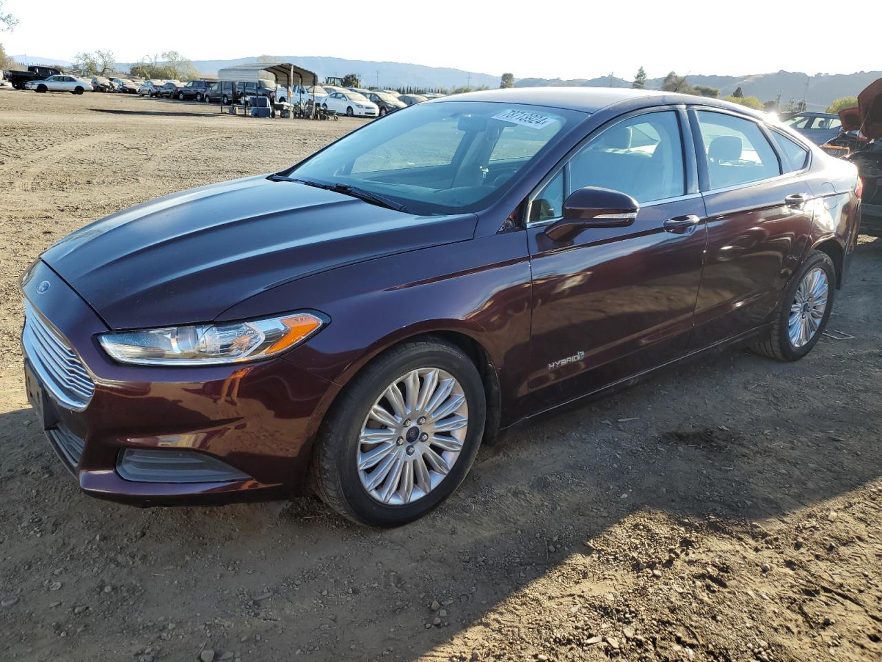 VIN 3FA6P0LU7DR365369 2013 FORD FUSION no.1